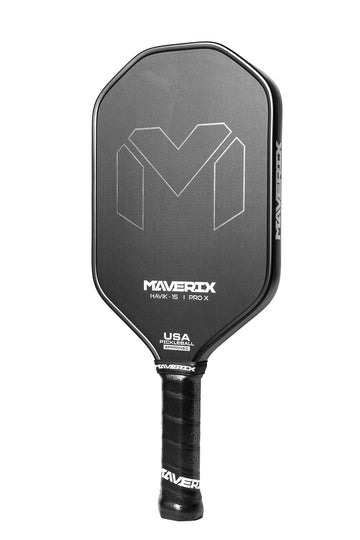 MAVERIX HAVIK PRO X 15MM PICKLEBALL PADDLE T700 CARBON WITH PROPRIETARY ARAMID FIBER BLEND SURFACE