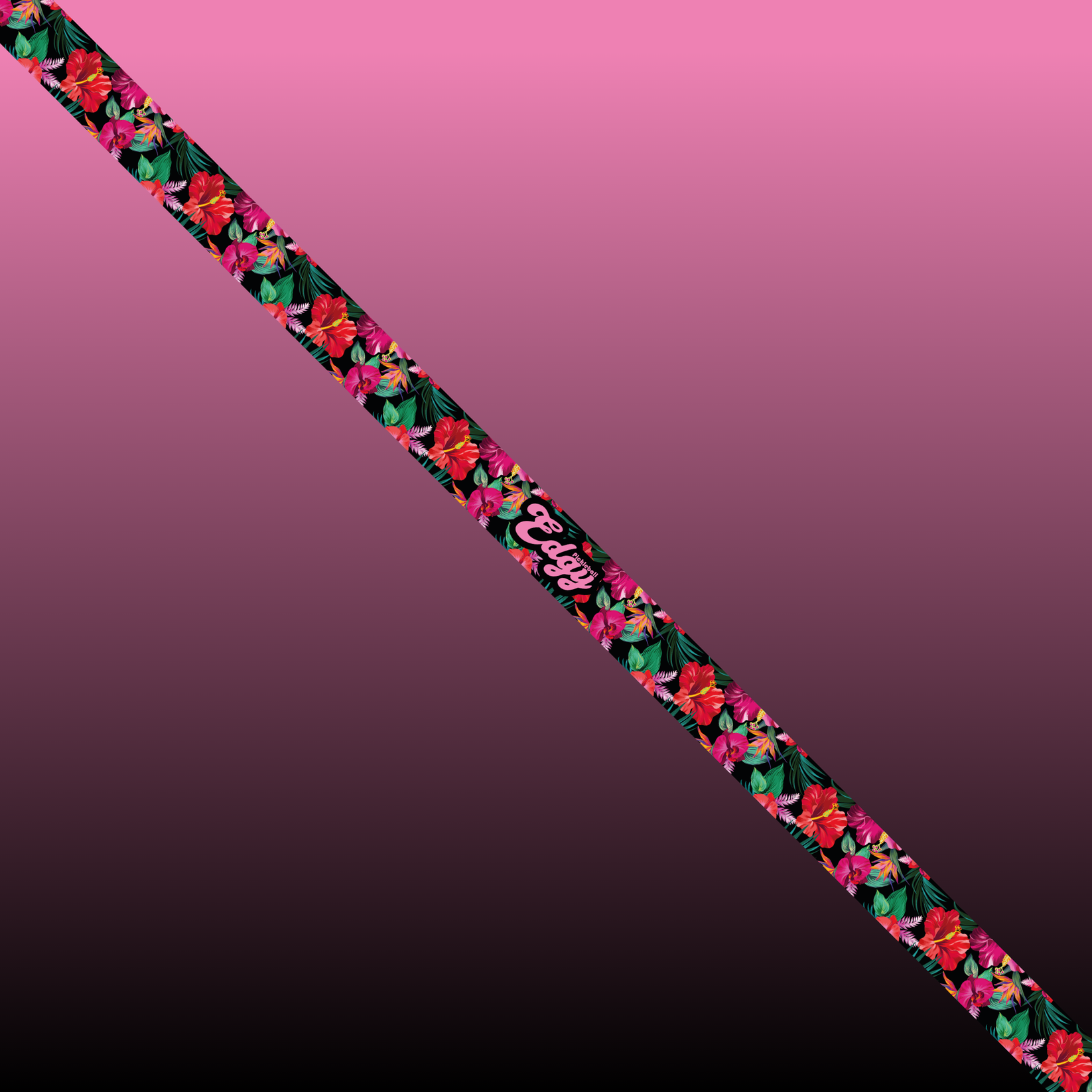 Edgy Realistic Floral Edge Tape