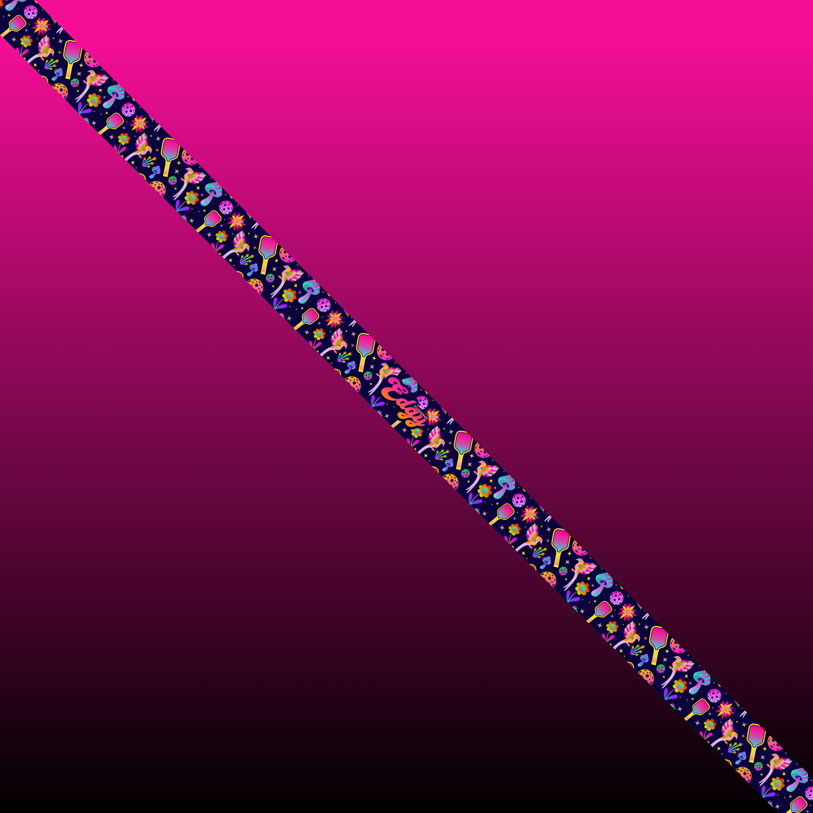 Edgy Pink Psychedelic Edge Tape